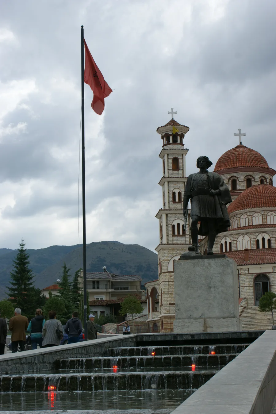 The National Warrior Monument in Korça