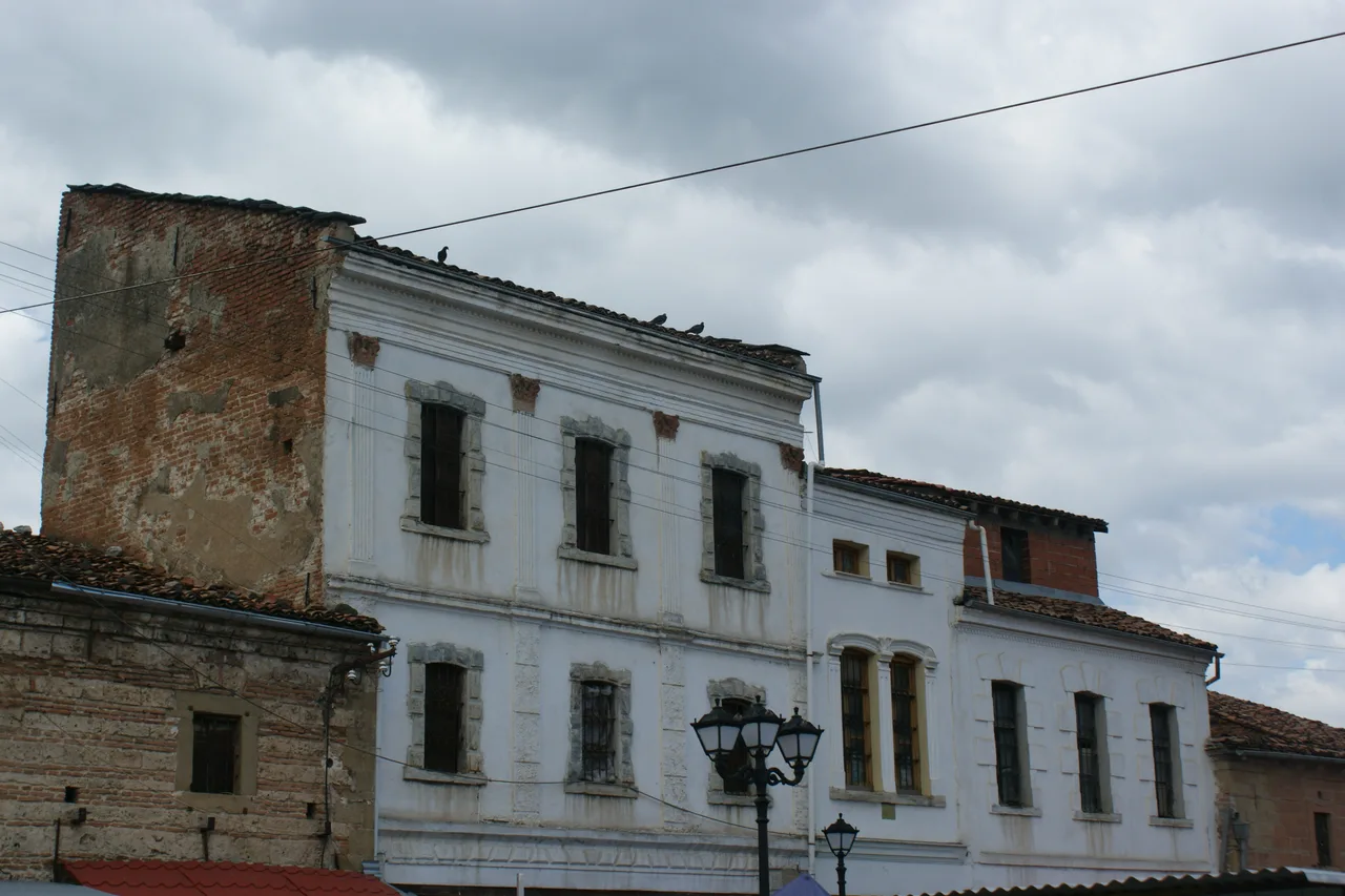 The cobbled Old Bazaar of Korça, founded in the late 15th century and still the commercial heart of the city