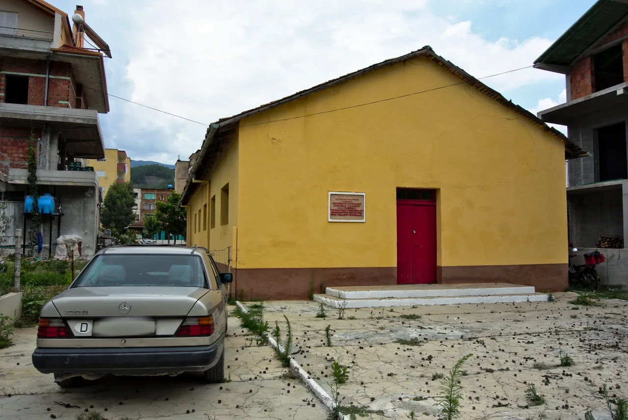 The building in Permet where the 1944 Congress of Permet was held